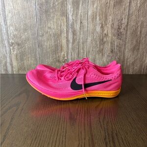 Nike ZoomX Dragonfly Hyper Pink Orange Track Shoes CV0400-600 Men Size 11.5